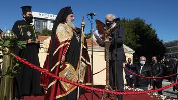 Η προσφώνηση του Δημάρχου Ηρακλείου στον νέο Αρχιεπίσκοπο Κρήτης κ. Ευγένιο 