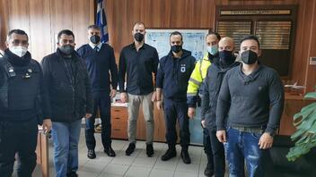 Συνάντηση με τον ταξίαρχο Νίκο Σπυριδάκη είχαν οι αστυνομικοί του Ηρακλείου