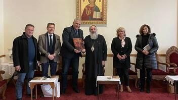 Συνάντηση αντιπροσωπείας της ΝΟΔΕ Ηρακλείου με τον Αρχιεπίσκοπο Κρήτης