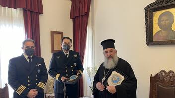 Στον Αρχιεπίσκοπο Κρήτης εκπρόσωποι των Σωμάτων Ασφαλείας