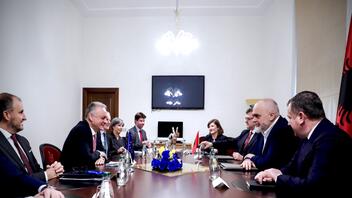 Συνάντηση Μανώλη Κεφαλογιάννη με τον Αλβανό πρωθυπουργό Έντι Ράμα