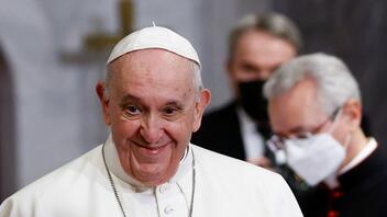 Πάπας Φραγκίσκος: Ζήτησε άμεση κατάπαυση του πυρός στην Ουκρανία