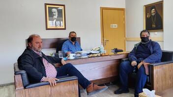 Συνάντηση με τον Πρόεδρο του Λιμενικού Ταμείου είχε ο δήμαρχος Κισσάμου