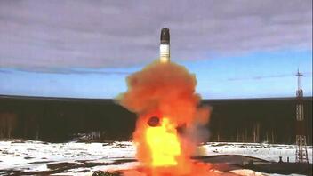Τους πρώτους βαλλιστικούς πυραύλους Sarmat με πυρηνικές κεφαλές, θα αναπτύξει η Μόσχα