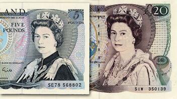 Δημοπρασία χαρτονομισμάτων με 500 πορτρέτα της βασίλισσας Ελισάβετ Β'