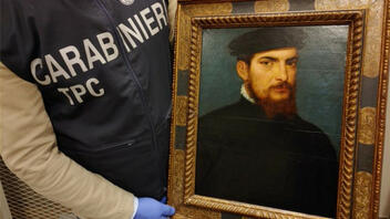 Η ιταλική αστυνομία βρήκε πορτρέτο του Τιτσιάνο που είχε κλαπεί πριν από δύο δεκαετίες