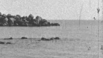 Κρήτη 1962 - Η παραλία Μαύρος Μόλος Κισσάμου