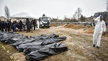 Ουκρανία: Τα πτώματα ακόμη 20 αμάχων βρέθηκαν στην περιφέρεια του Κιέβου