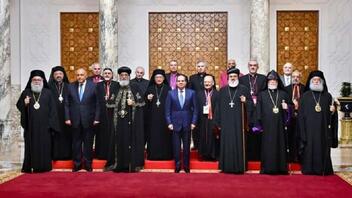 Συνάντηση του προέδρου της Αιγύπτου με τους προκαθήμενους της Μ. Ανατολής