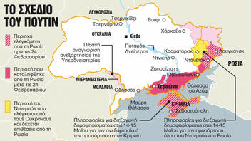 Ουκρανία: Σχέδια για διαμελισμό με δημοψηφίσματα