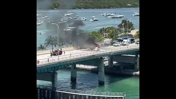 Συναγερμός στο Μαϊάμι: Συντριβή αεροσκάφους σε γέφυρα!