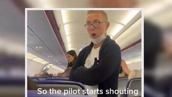 «Ποιος θέλει να κατέβει;» - Το ξέσπασμα του πιλότου που άφησε άφωνους τους επιβάτες