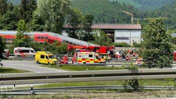 Γερμανία: 4 νεκροί και 10 τραυματίες μετά από δυστύχημα σιδηροδρομικού