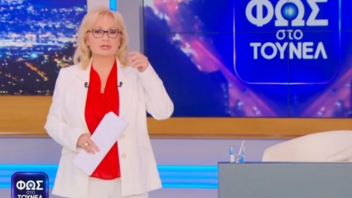Φως στο Τούνελ: Χαμός στο Twitter με το κόκκινο πουκάμισο της Αγγελικής Νικολούλη στην τελευταία εκπομπή
