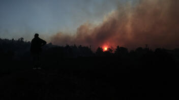 Ε. Λέκκας για την φωτιά στην Πεντέλη: Πολύ δύσκολη περίπτωση δασικής πυρκαγιάς