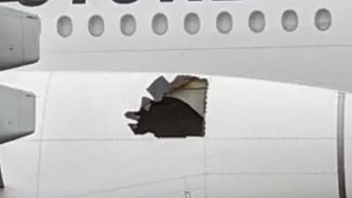 Αεροπλάνο γεμάτο επιβάτες πέταγε για 14 ώρες με μια τρύπα στη μία του πλευρά! 