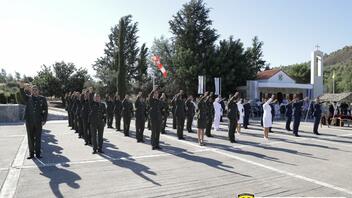 Ενώπιον του Ζερβάκη η διαβεβαίωση των νέων υπαξιωματικών της Εθνικής Φρουράς
