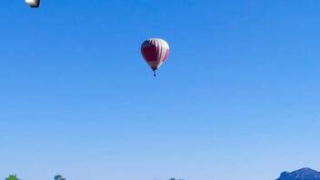 Ατύχημα με αερόστατο στο Οροπέδιο - Δύο τραυματίες