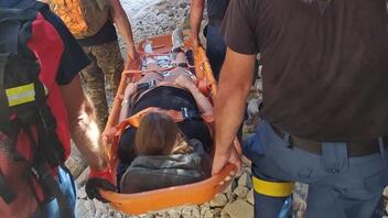 Επιχείρηση της Πυροσβεστικής για Γερμανίδα τουρίστρια που έσπασε το πόδι της