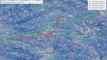 Από σήμερα, Τρίτη, η διακοπή κυκλοφορίας στο νέο δρόμο Ηράκλειο-Βιάννος