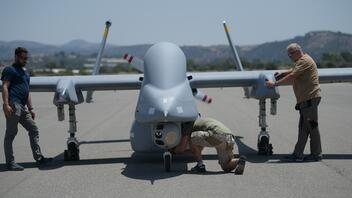 Με "ορμητήριο" το Τυμπάκι, ισραηλινό drone θα περιπολεί στο Αιγαίο