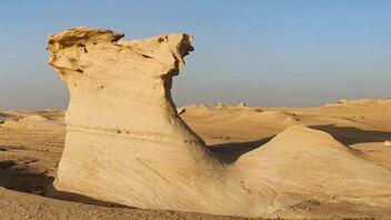 Αμπού Ντάμπι: Οι εντυπωσιακοί απολιθωμένοι αμμόλοφοι που δημιουργήθηκαν από την κλιματική αλλαγή