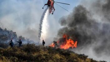 Παραμένει υψηλός ο κίνδυνος πυρκαγιάς στην Κρήτη