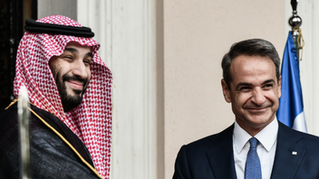  Σε θερμό κλίμα η συνάντηση Μητσοτάκη με το διάδοχο του θρόνου της Σαουδικής Αραβίας