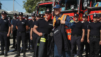 Αναχωρούν από την Ελλάδα οι Ρουμάνοι πυροσβέστες 