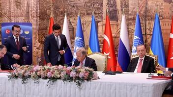 Συμφωνία Ρωσίας – Ουκρανίας για τα σιτηρά στην Κωνσταντινούπολη