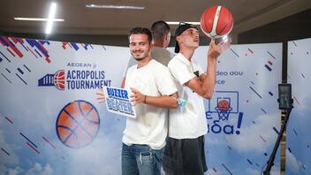 Πολλές δράσεις από την AEGEAN στους αγώνες της Εθνικής Μπάσκετ στο τουρνουά «AEGEAN Ακρόπολις» 