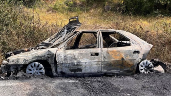 Αυτοκίνητο πήρε φωτιά στην Εθνική Οδό Τρικάλων – Ιωαννίνων και εξερράγη
