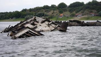 Δούναβης: Η πτώση της στάθμης αποκάλυψε κουφάρια θωρηκτών του Β Παγκοσμίου Πολέμου