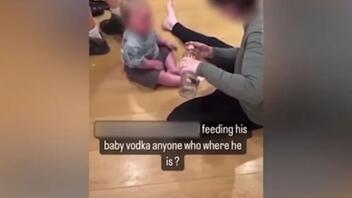 Βρετανία: Γονείς δίνουν στο μωρό τους σφηνάκια βότκας!