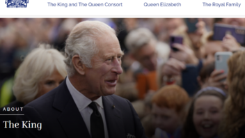 Αλλαγές στην ιστοσελίδα της βρετανικής βασιλικής οικογένειας