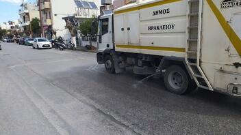 Στις Μεσαμπελιές η στοχευμένη δράση καθαριότητας του Δήμου Ηρακλείου