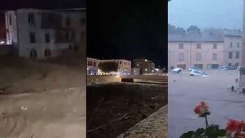 Ιταλία: Πέντε οι αγνοούμενοι στις πλημμύρες