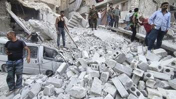 Συρία: Δέκα νεκροί σε κατάρρευση πολυκατοικίας στο Χαλέπι