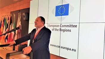Στην Ολομέλεια της Ευρωπαϊκής Επιτροπής Περιφερειών ο Γιάννη Κουράκης