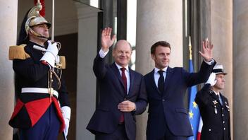 Γαλλία: Τα ζητήματα της ενέργειας και της οικονομίας κυριάρχησαν στο γεύμα εργασίας Μακρόν – Σολτς