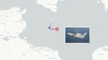 Κατασκοπευτικά αεροσκάφη της Τουρκίας εντοπίστηκαν στην κεντρική Μεσόγειο