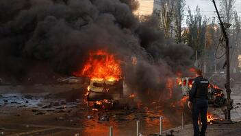 Μπαράζ εκρήξεων στο Κίεβο 