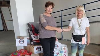 O Δήμος Γόρτυνας ευχαριστεί την "Παιδική Αγκαλιά"