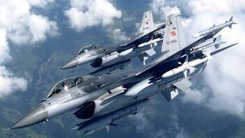 Υπέρπτηση τουρκικών μαχητικών αεροσκαφών F-16 πάνω από την Κίναρο