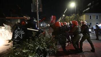  Συνελήφθησαν 16 άτομα για τα χθεσινά επεισόδια στο κέντρο της Αθήνας