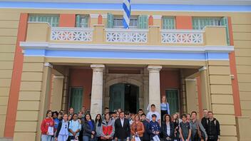 Αντιπροσωπεία μαθητών του ERASMUS στη Περιφέρεια