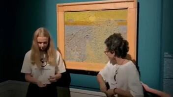 Ακτιβιστές έριξαν σούπα σε έναν πίνακα του Βαν Γκογκ