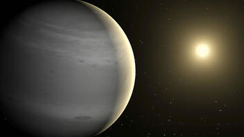 Aνακαλύφθηκε ένας απρόσμενα νεαρός και βαρύς άεριος εξωπλανήτης