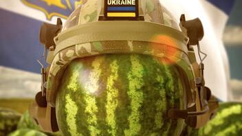 Το καρπούζι...σύμβολο ελπίδας των Ουκρανών μετά την επανάκτηση της Χερσώνας