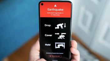 Η Google δημιούργησε εφαρμογή που προειδοποιεί για τους σεισμούς